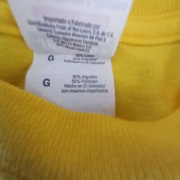 Yellow t-shirt w. Prayer - Picture 3 of 3